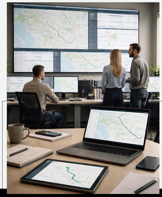 Трекинг грузов и Fleet Management, мониторинг автопарка в Новотроицке