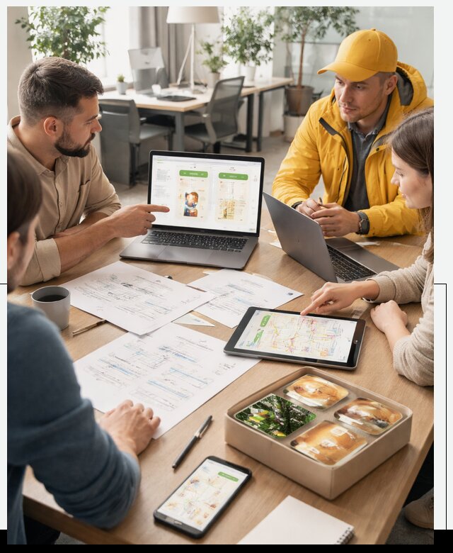 Разработка агрегатора доставки еды в Новотроицке от 15702 р., АвикейНвт