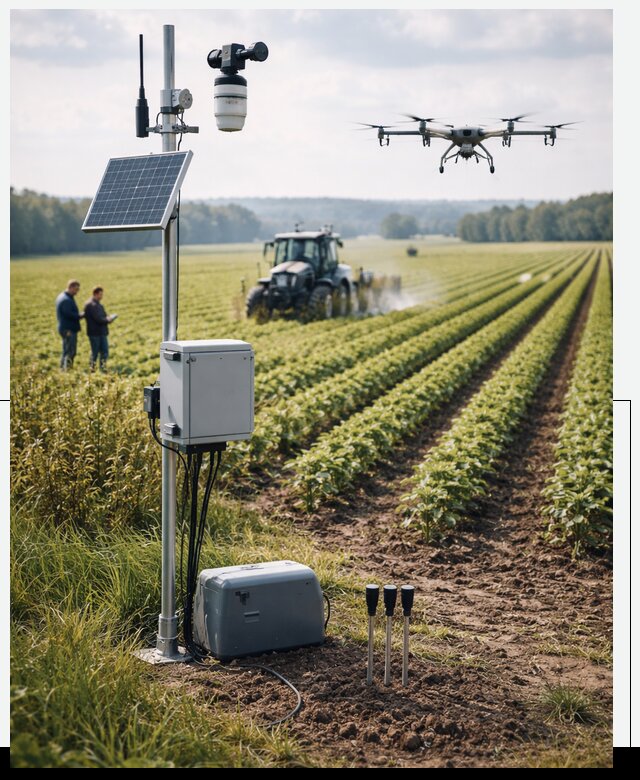 Разработка IoT мониторинга полей в Новотроицке от 8898 р. | АвикейНвт